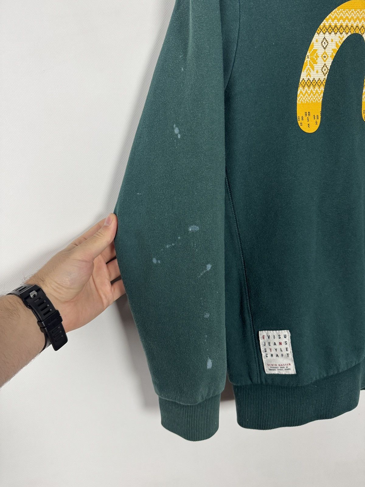 Evisu Vintage Evisu Crewneck Sweatshirt Made in Korea Y2K Size M Size US M / EU 48-50 / 2 - 18 Thumbnail