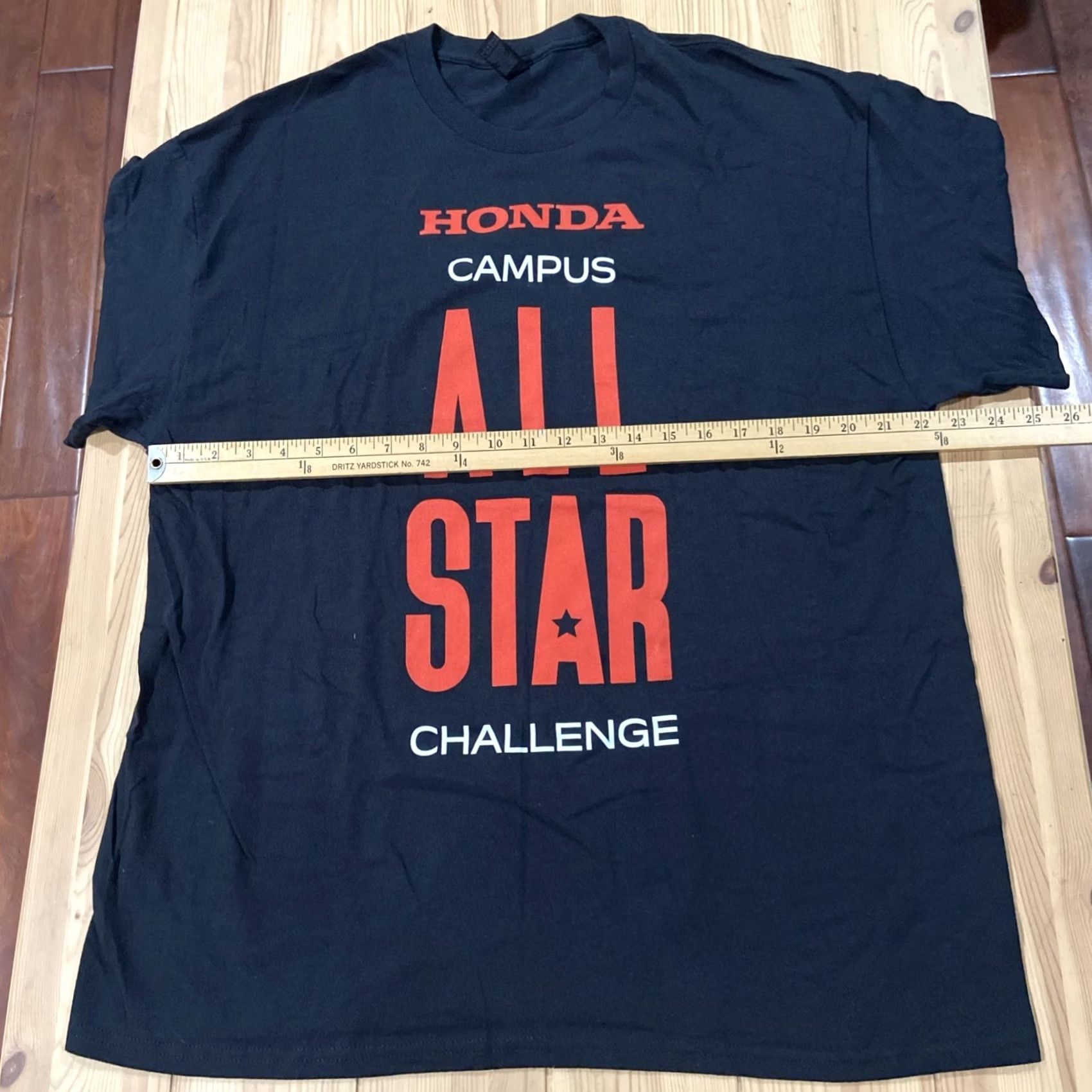 Honda VINTAGE Honda Campus All-Star Challenge T Shirt Black XL Men t-shirt Size US XL / EU 56 / 4 - 6 Thumbnail