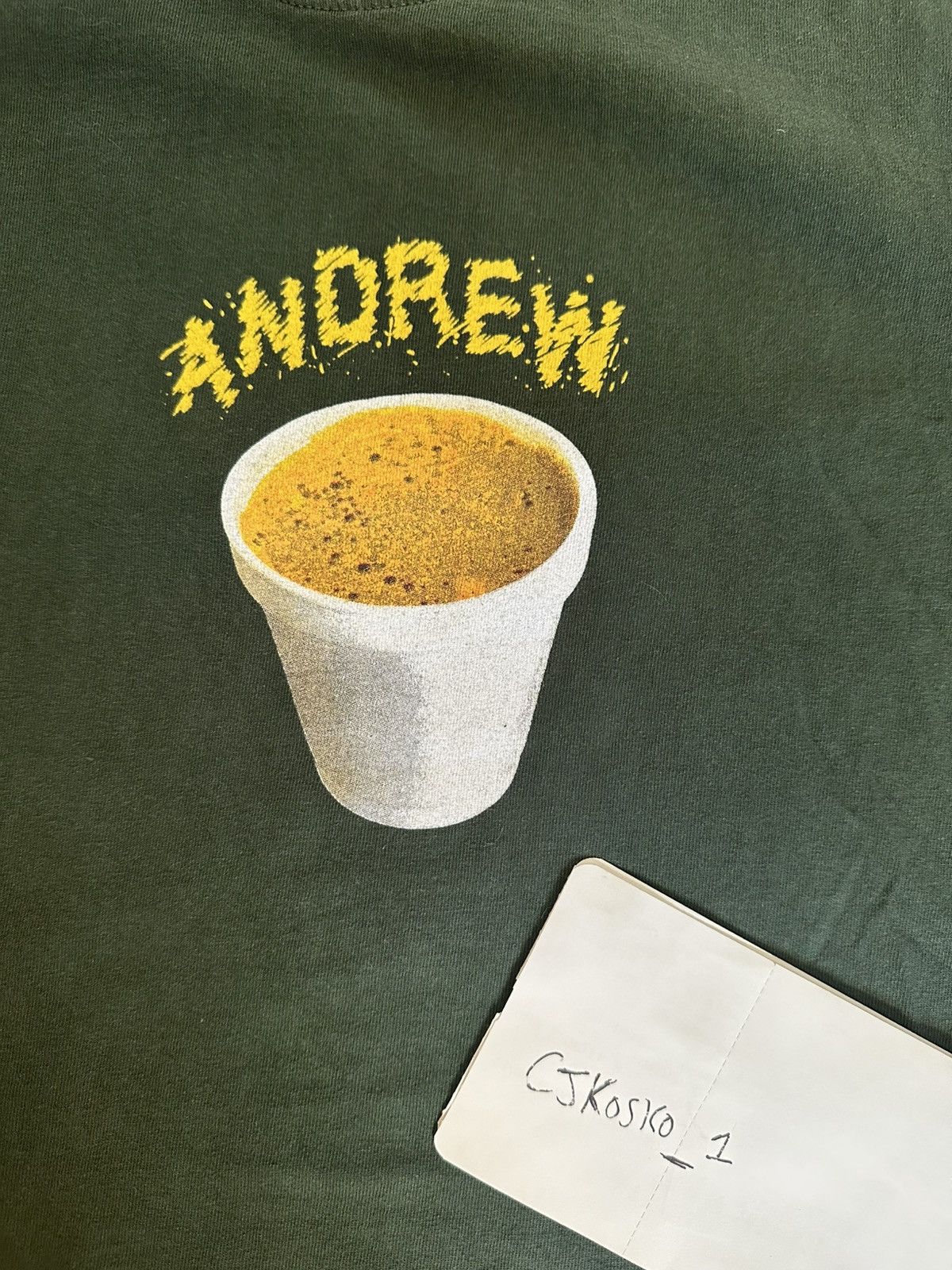 Andrew Andrew Cafecito Tee Size US M / EU 48-50 / 2 - 3 Thumbnail