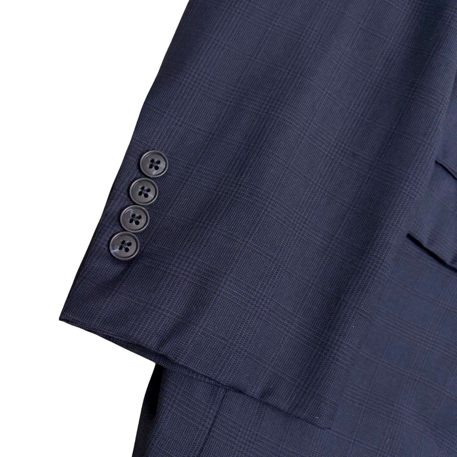 Jos. A. Bank Jos A Bank Suit Blue Plaid Blazer & Pants Business XL (44R) Size 44R - 11 Thumbnail