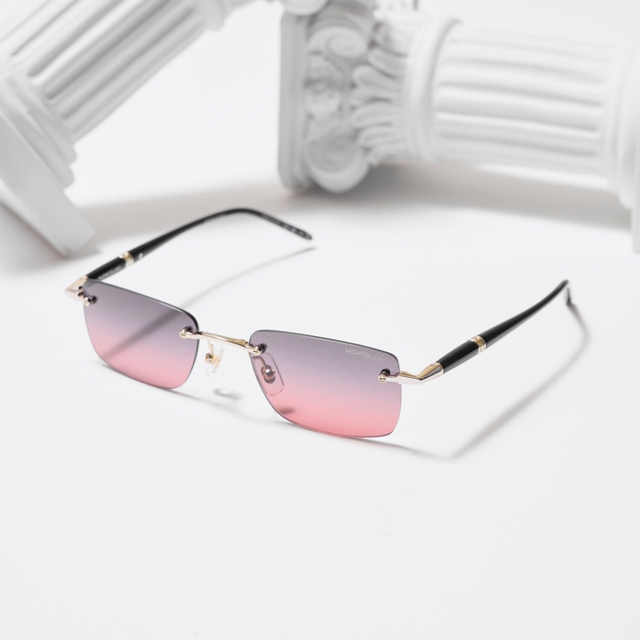 Montblanc MONTBLANC MB0344S 009 SUNGLASSES Size ONE SIZE - 1 Thumbnail