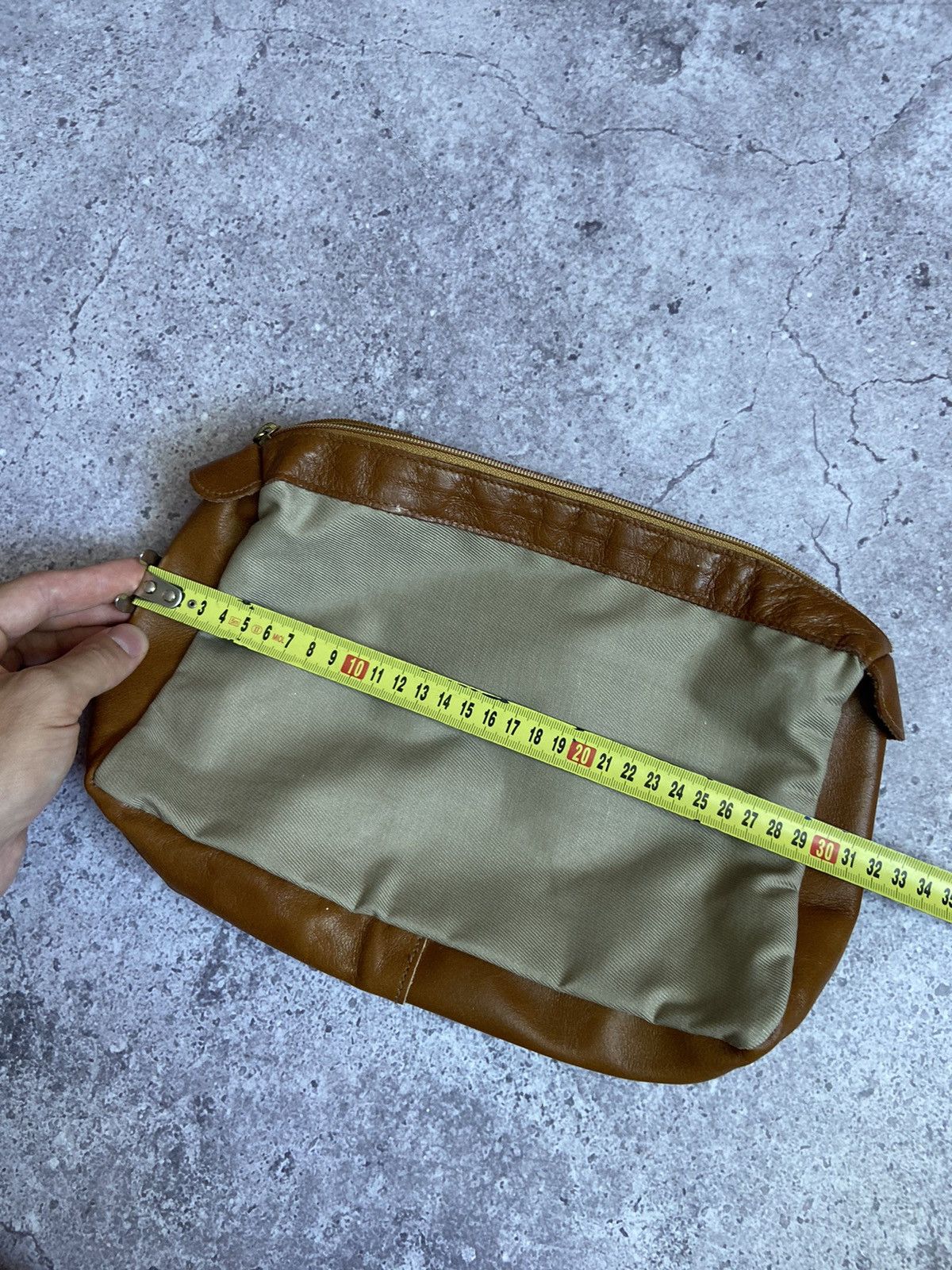 Burberry Burberry Prorsum Cosmetic Bag Leather Logo Size ONE SIZE - 10 Thumbnail