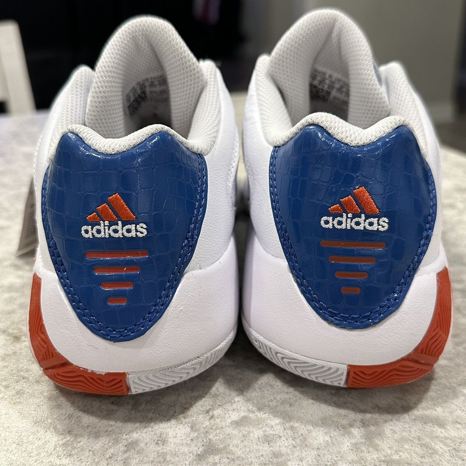 Adidas Size 7 - adidas Gil Zero Restomod White Blue Orange Gilbert Size US 7 / EU 40 - 3 Thumbnail