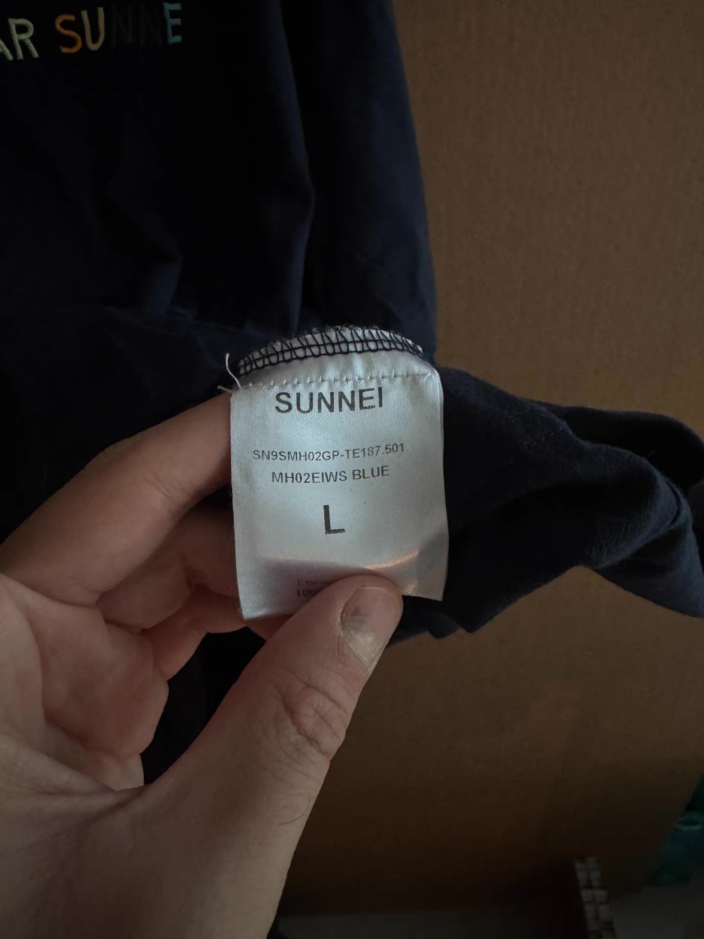 Sunnei SUNNEI Rainbow Logo T‑shirt Q16 Size US L / EU 52-54 / 3 - 2 Thumbnail