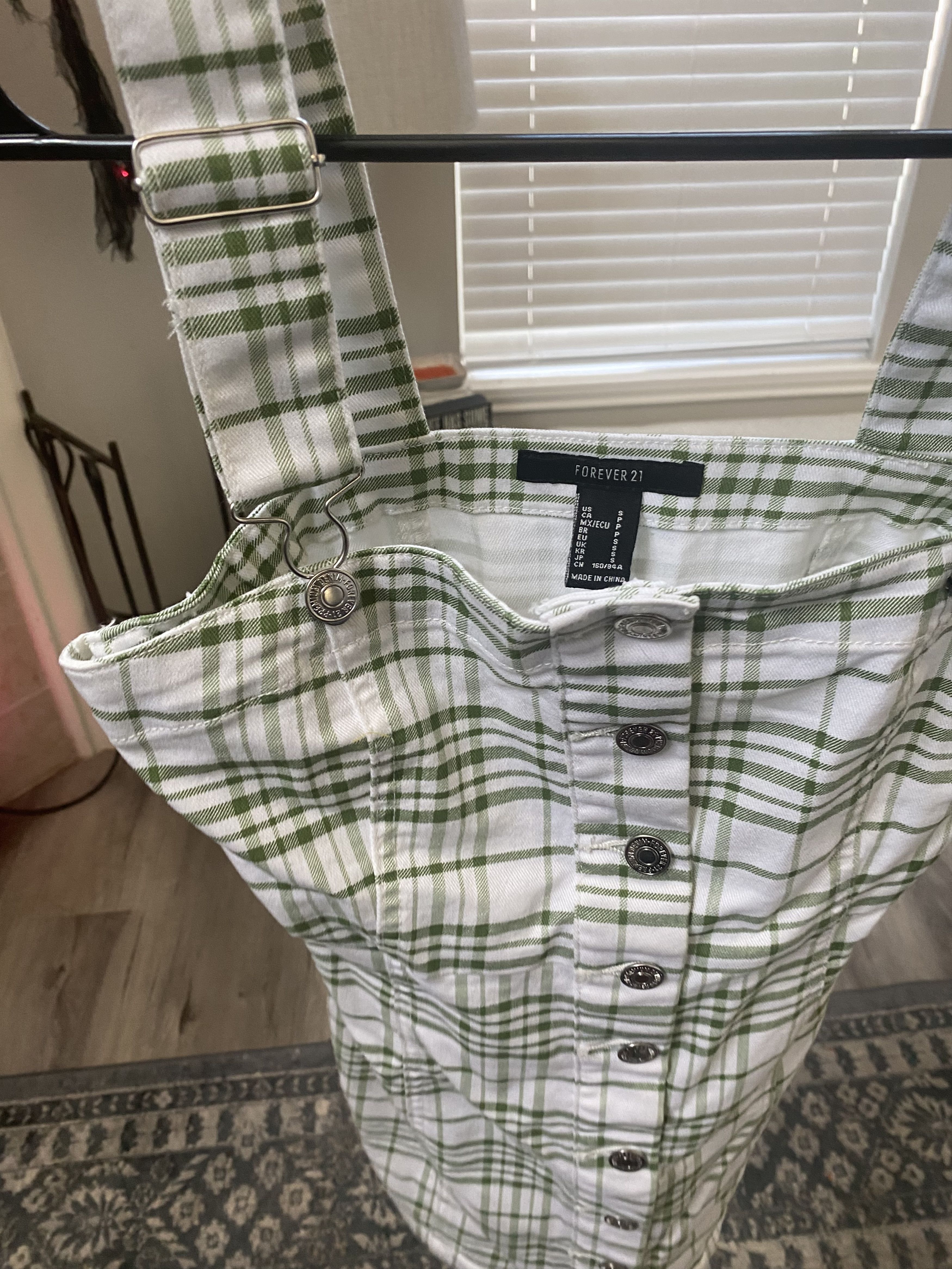 Forever 21 forever 21 overall dress plaid Size S / US 4 / IT 40 - 3 Thumbnail