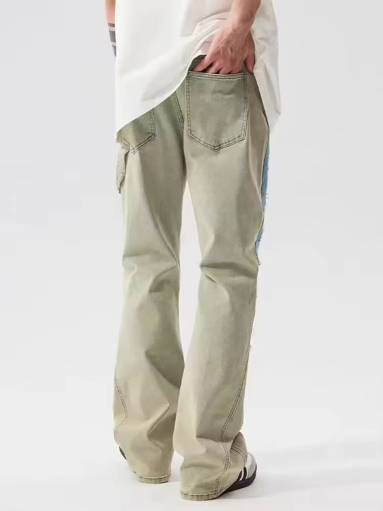 Jean TIE Dye Distressed Denim Pant Size US 31 - 2 Thumbnail