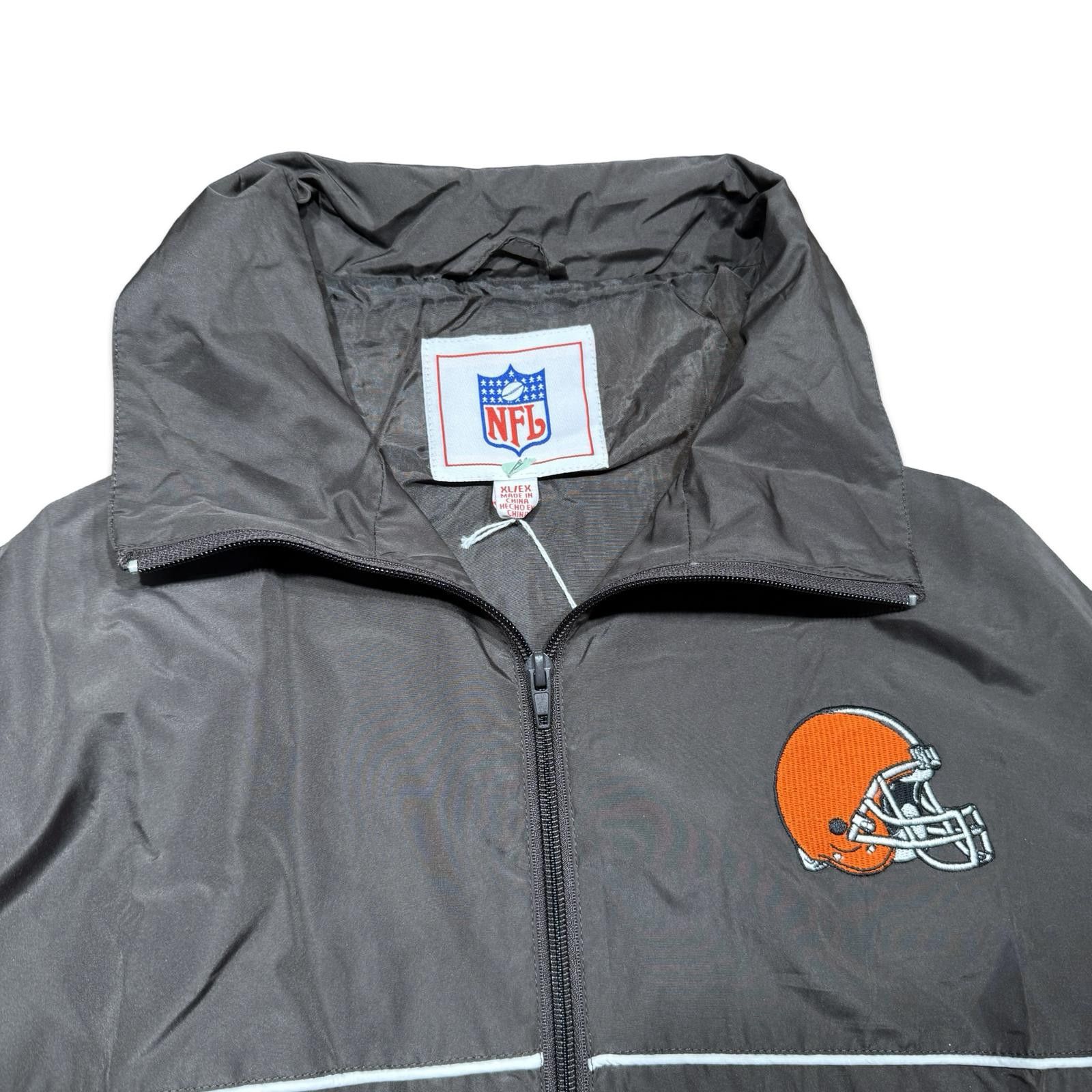 NFL Cleveland Browns NFL Sports Illustrated Windbreaker Jacket Size US XL / EU 56 / 4 - 5 Thumbnail