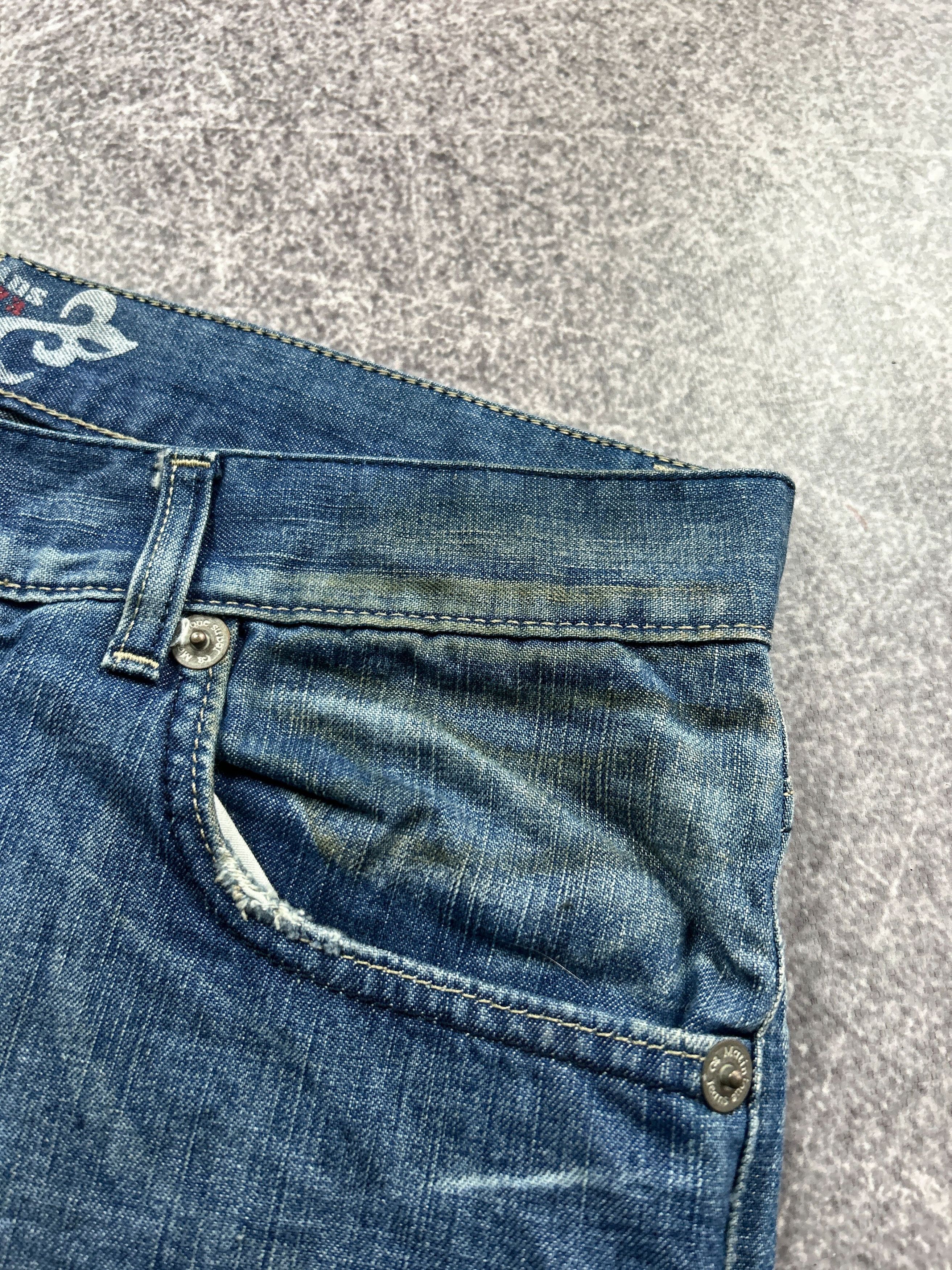 Vintage classic baggy balenciaga rick owens style jeans 90s y2k Size US 32 / EU 48 - 7 Thumbnail