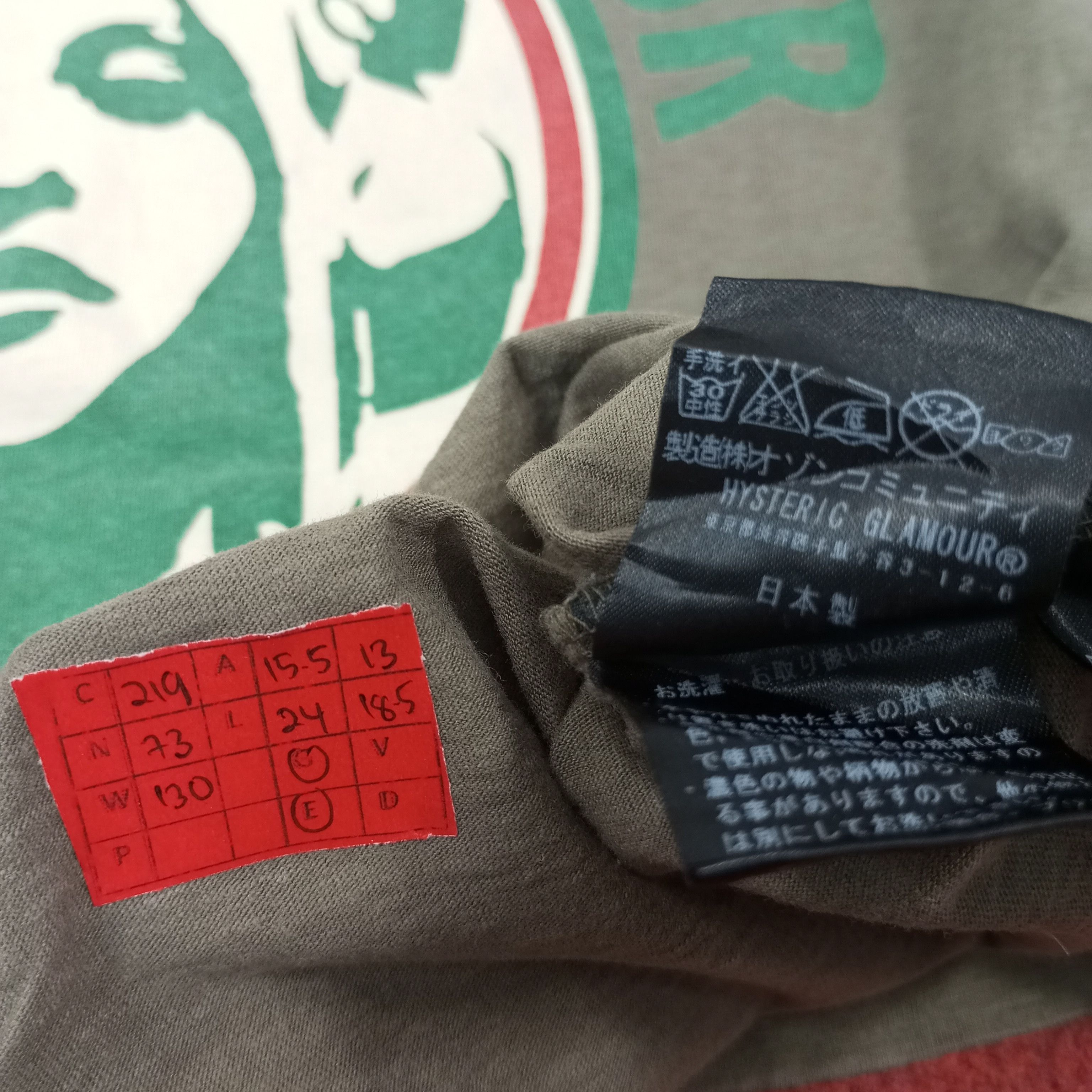 Hysteric Glamour × Japanese Brand × Vintage Hysteric Glamour Japanese Brand Tshirt c219n73 Size XS / US 0-2 / IT 36-38 - 5 Thumbnail