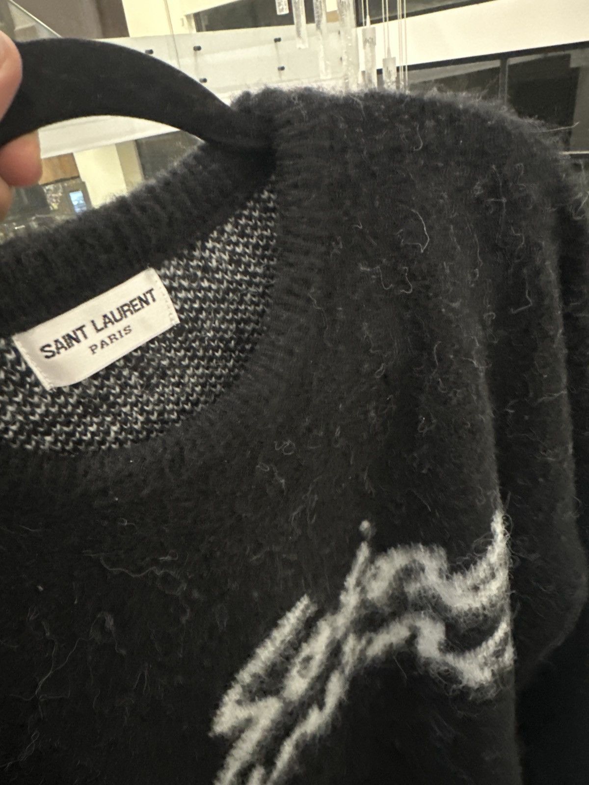 Saint Laurent Paris Saint Lauren Sweater Size US L / EU 52-54 / 3 - 4 Thumbnail