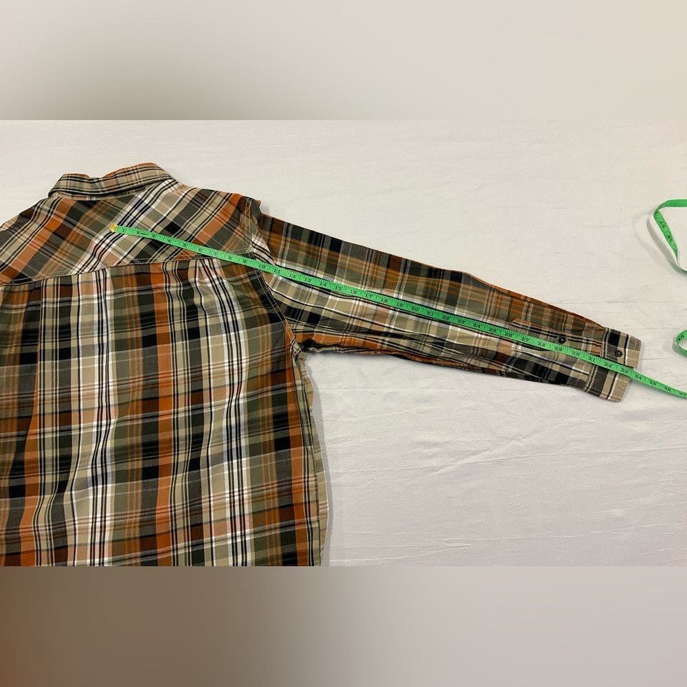 VIBE × Western Rise VIBES GOLD Western Yoke Brown Plaid Shirt Size US XL / EU 56 / 4 - 8 Thumbnail