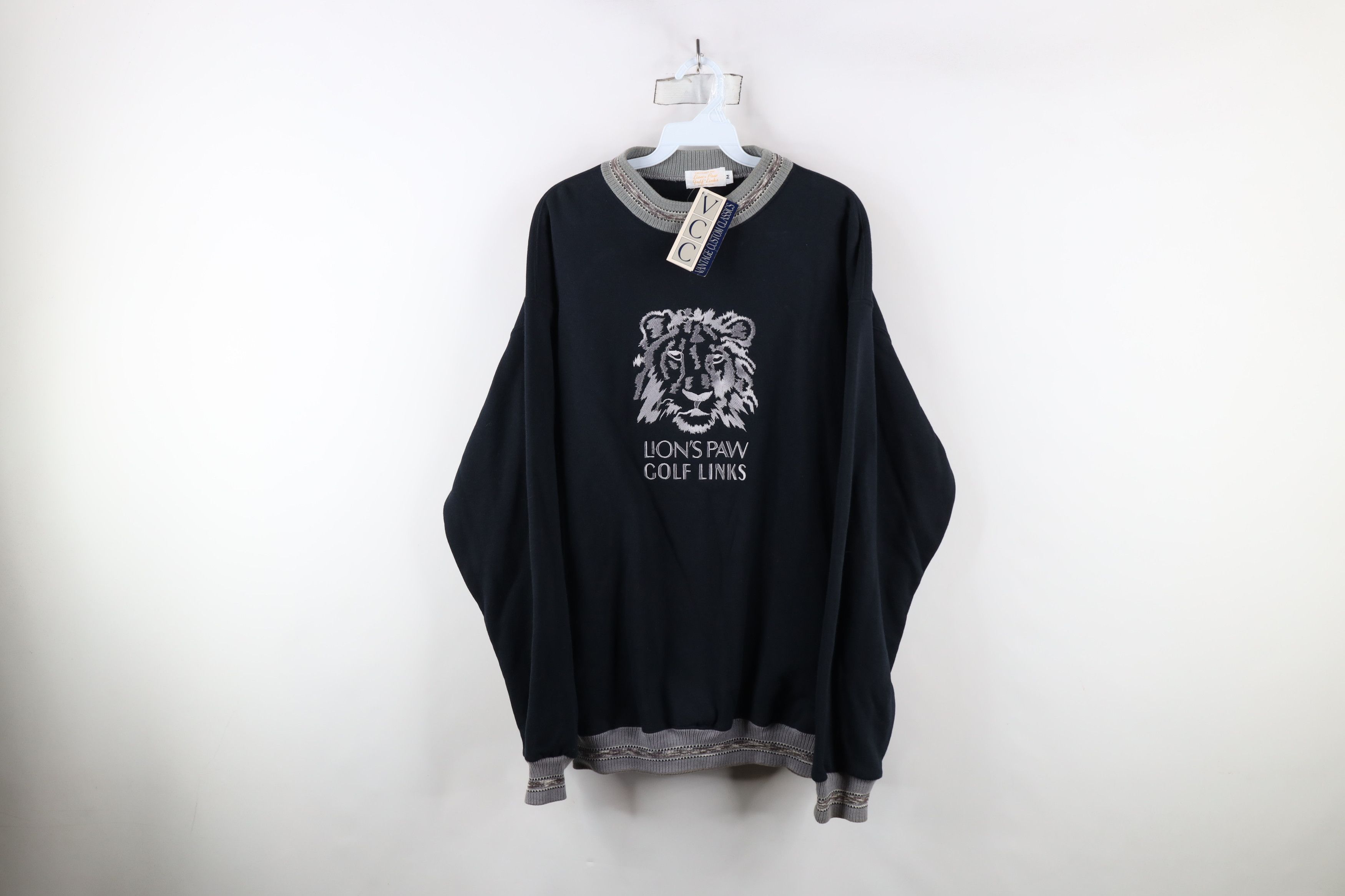 Vintage Deadstock Vintage 90s Streetwear Golf Links Sweatshirt US Size US M / EU 48-50 / 2 - 1 Thumbnail