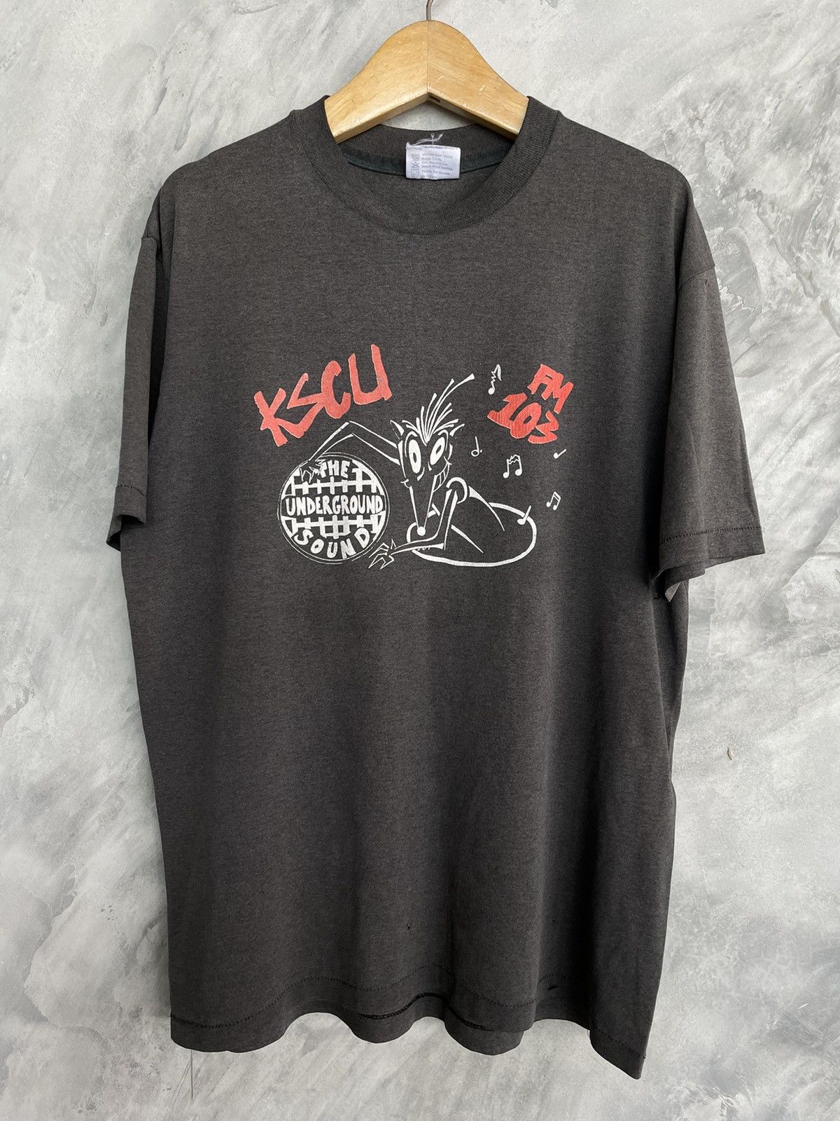 Band Tees × Vintage Rare🔥 The Underground Sound FM103 All Band Vintage Size US L / EU 52-54 / 3 - 3 Thumbnail