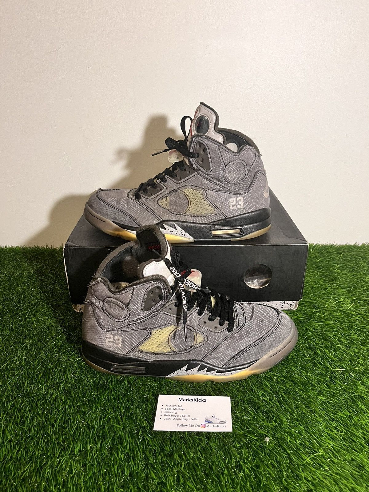 Jordan Off White 5 | Grailed