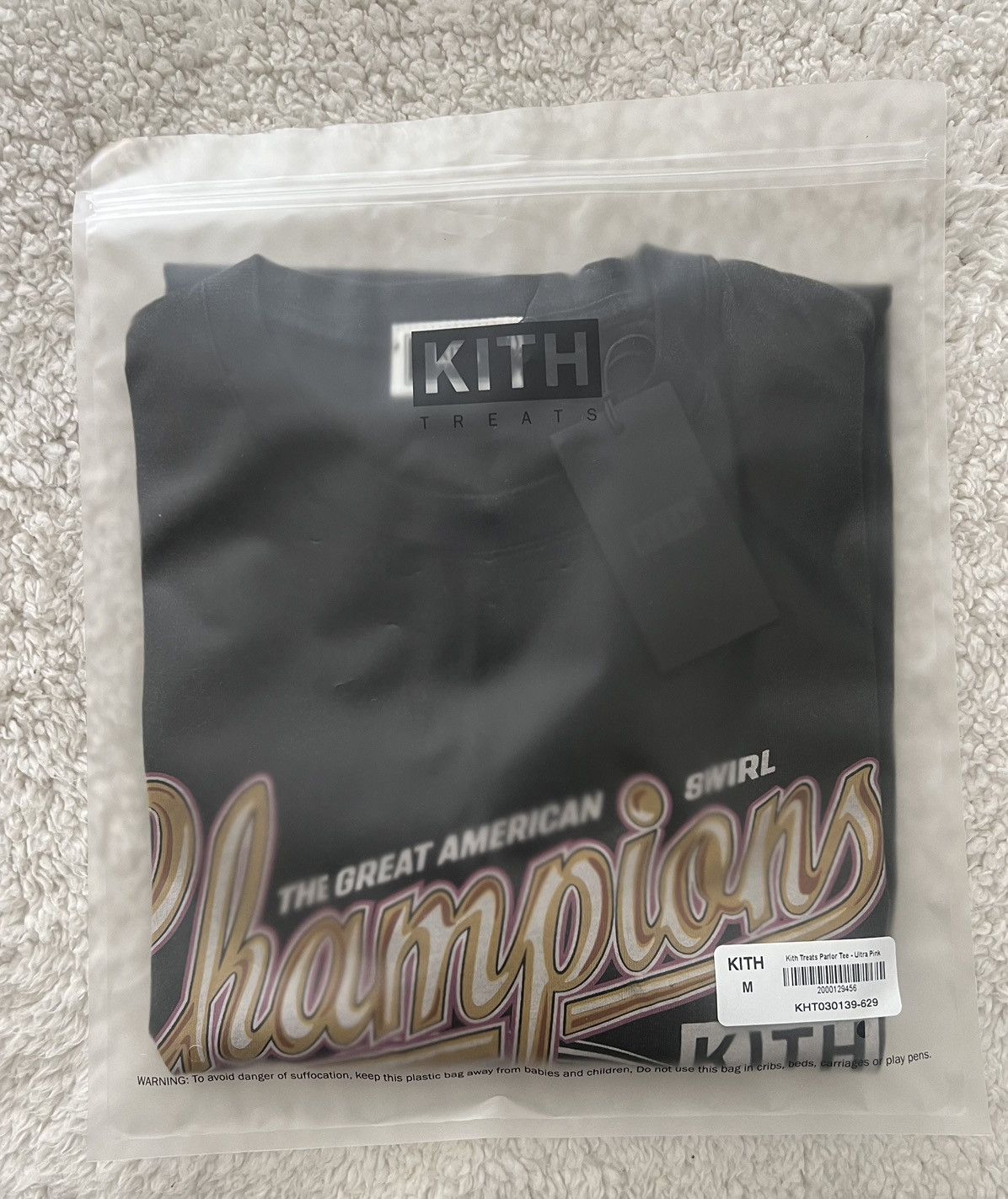 Kith × Vintage Kith Treats Champions Black Vintage With Tags & Bag Size US M / EU 48-50 / 2 - 6 Thumbnail