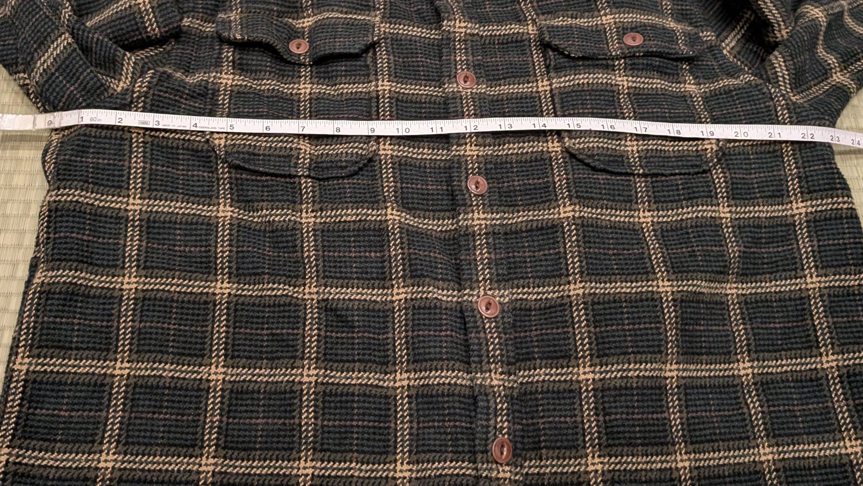 Ace Rivington Ace Rivington Winter Flannel Utility Shirt Forest Hound Size US XL / EU 56 / 4 - 6 Thumbnail