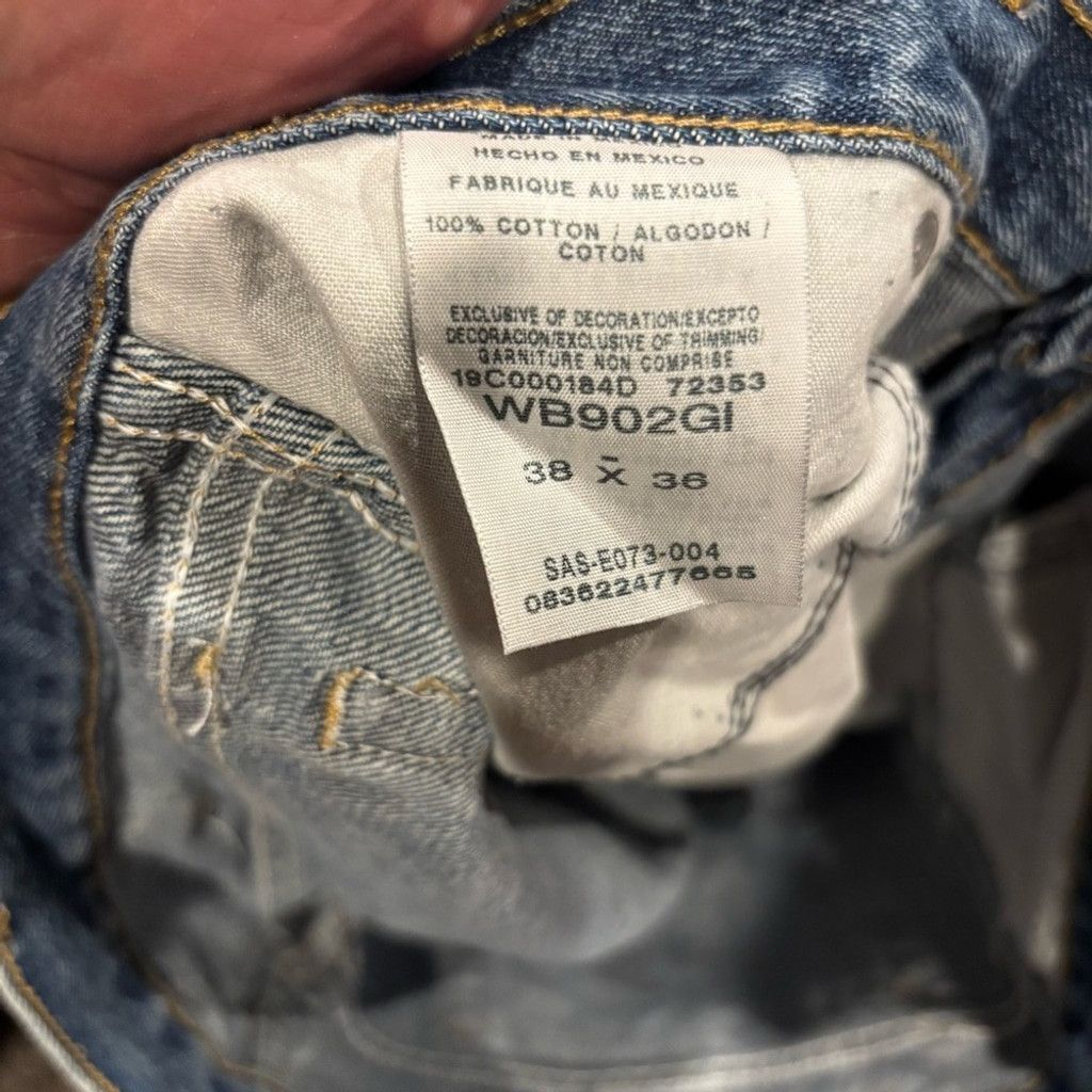 Wrangler Men’s Wrangler Blues Jeans Size US 38 / EU 54 - 4 Thumbnail