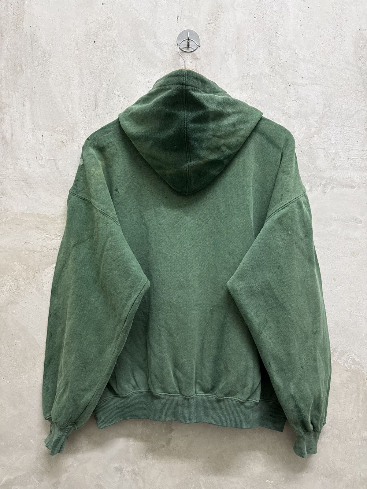 Nike Thrashed Vintage 90s Sun Faded Nike Hoodie Size US XXL / EU 58 / 5 - 4 Thumbnail