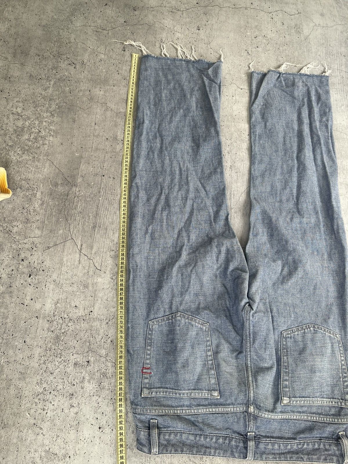 Diesel Vintage Y2K Distressed Avant Garde Diesel Jeans Pants Size US 34 / EU 50 - 3 Thumbnail