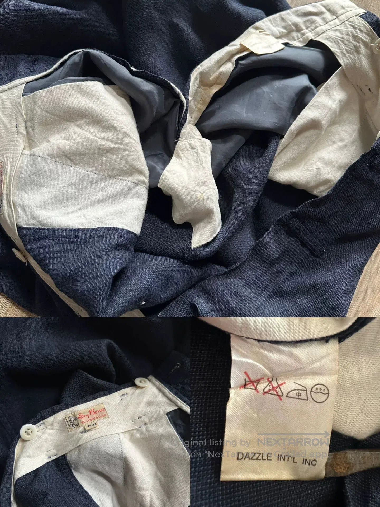 Dry Bones Dry Bones Linen Pants Size 32. Size US 32 / EU 48 - 7 Thumbnail