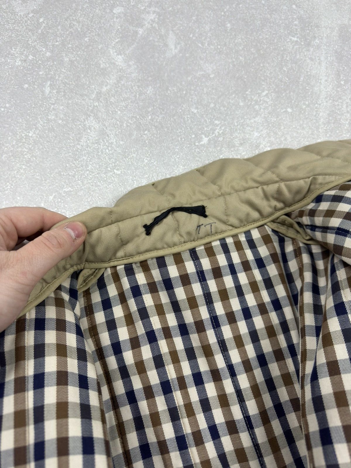 Aquascutum Vintage Aquascutum Quilted 2 in 1 Beige Jacket Gilet Nova Size M / US 6-8 / IT 42-44 - 17 Thumbnail