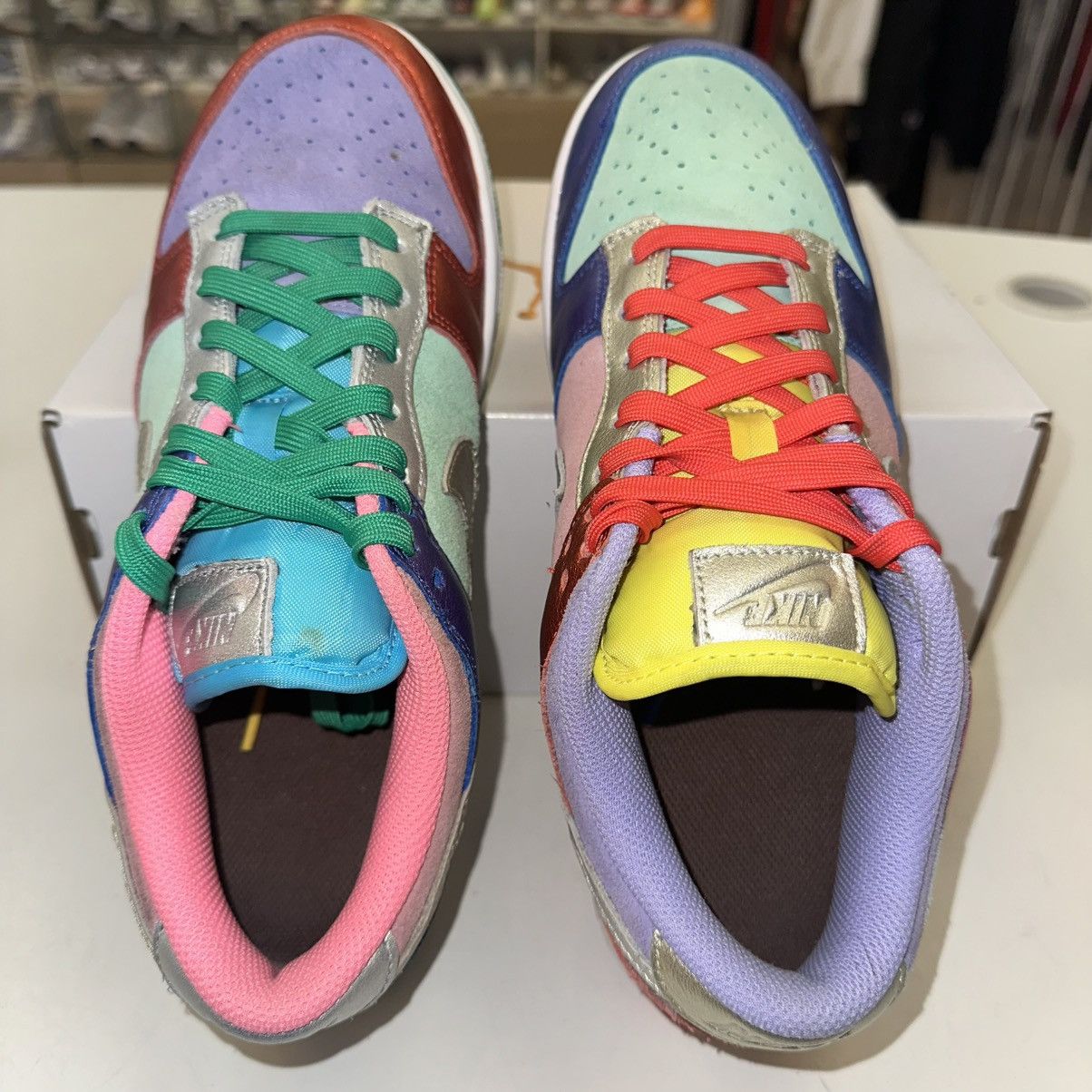 Nike Size 9.5W (8M) - Nike Dunk Low Sunset Pulse (DN0855-600) Size US 9.5 / IT 39.5 - 3 Thumbnail