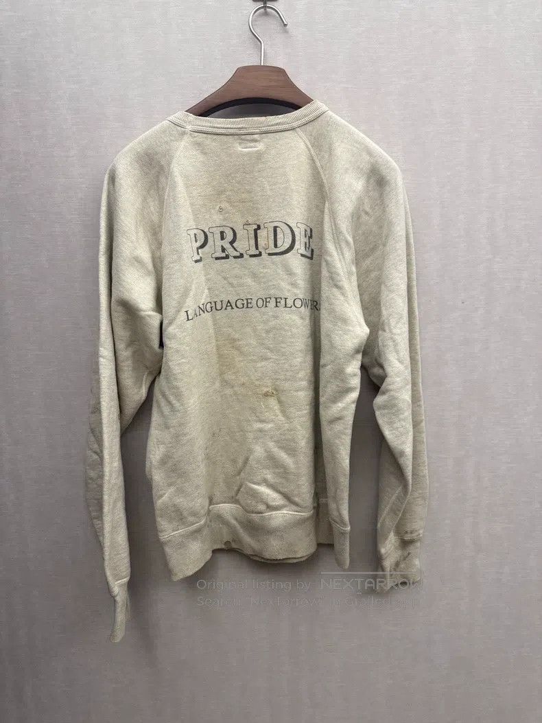 Saint Michael Saint Michael Camellia distressed sweatshirt splashed ink Size US L / EU 52-54 / 3 - 2 Thumbnail