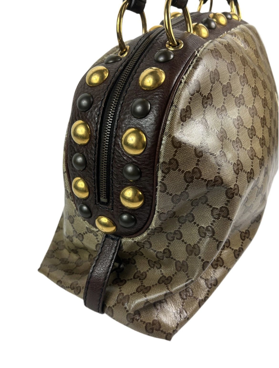Gucci Gucci GG Crest Monogram Shoulder Bag Size ONE SIZE - 6 Thumbnail