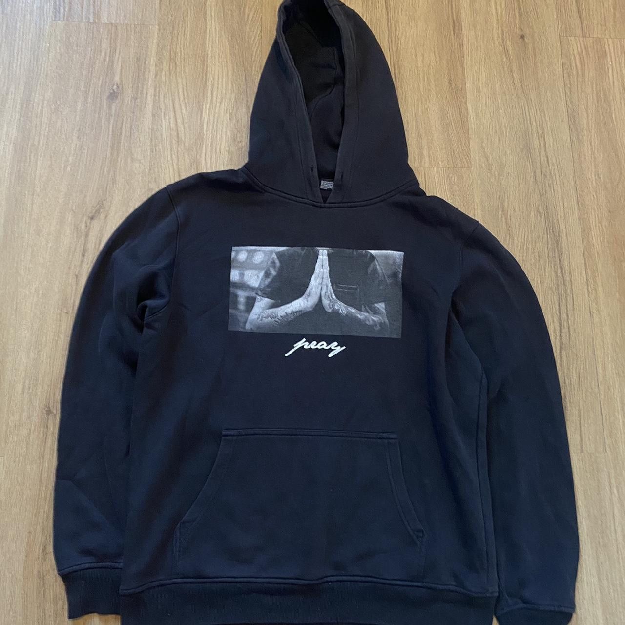 Other Black and white Pray hoodie #hoodie Rap Hip Hop Size US XL / EU 56 / 4 - 1 Thumbnail