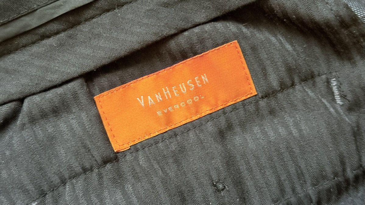 Van Heusen Van Heusen grey pleated dress pants Size 38R - 3 Thumbnail