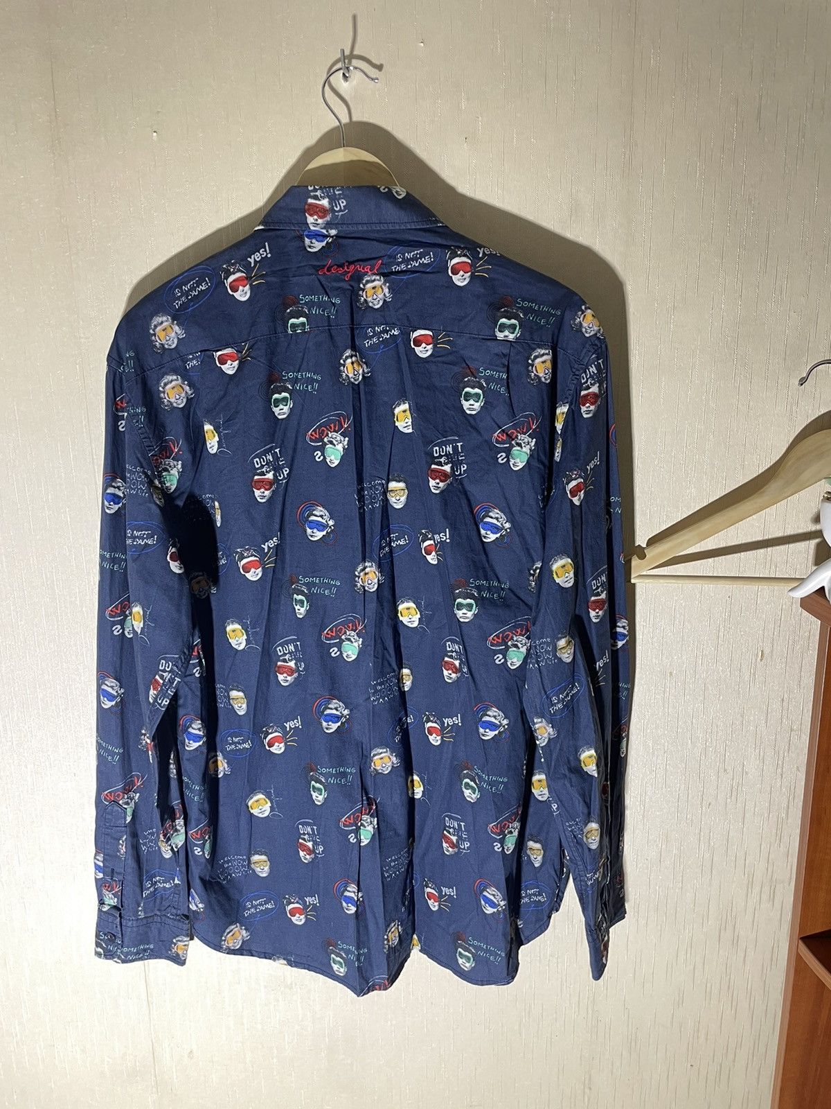 Desigual × Vintage Desigual crazy shirt streetwear Size US XL / EU 56 / 4 - 9 Thumbnail