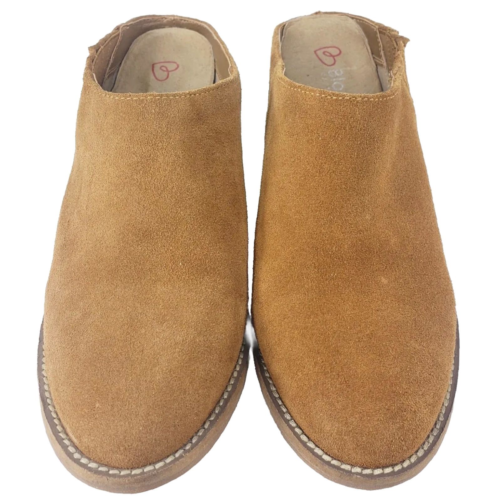 Blondo Blondo NORWICH Mule Waterproof Suede Block Heel Brown Women's Size 8M Boot Look Size US 8 / IT 38 - 3 Thumbnail