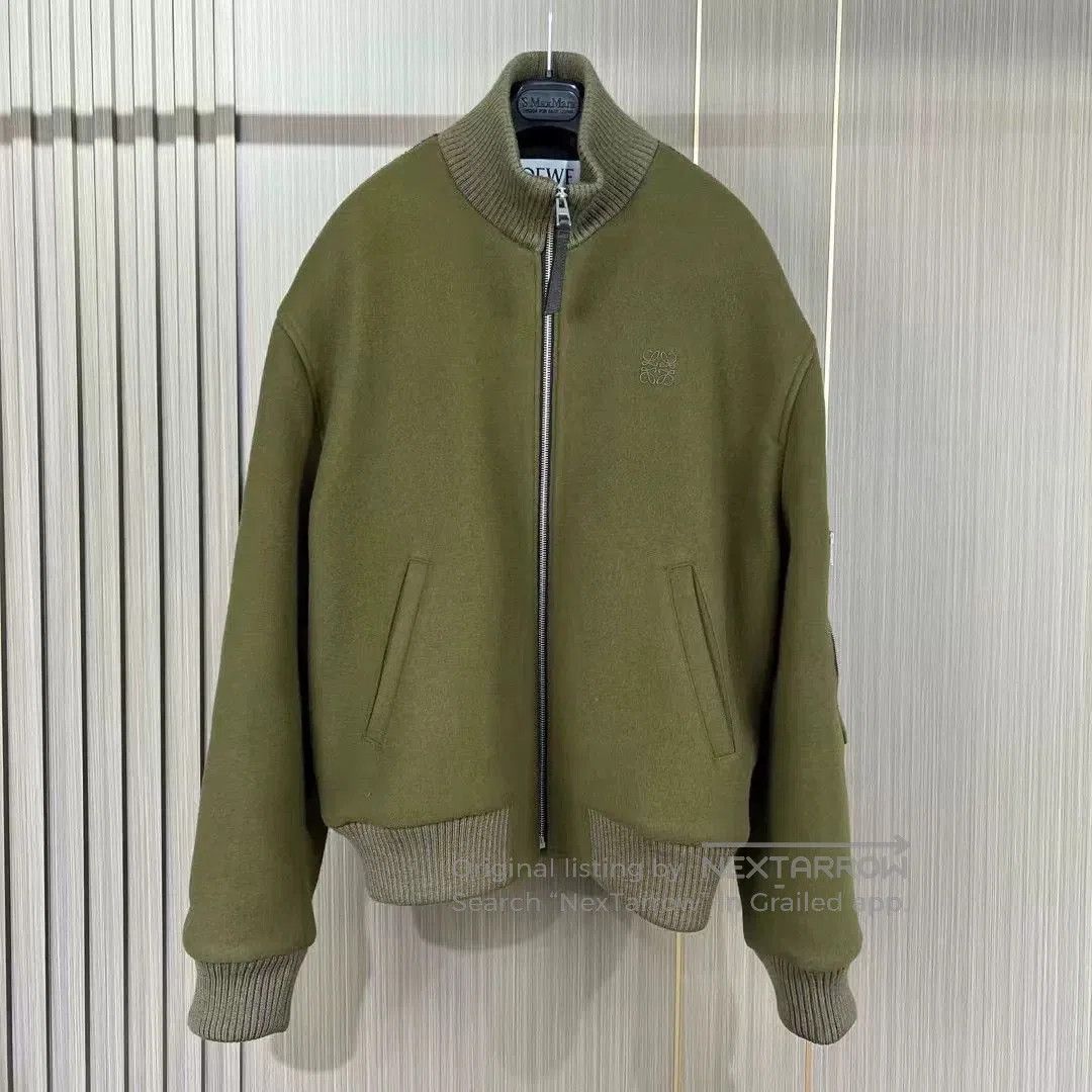 Loewe Loewe Wool Blended Embroidered Jacket. Size US XXL / EU 58 / 5 - 1 Thumbnail
