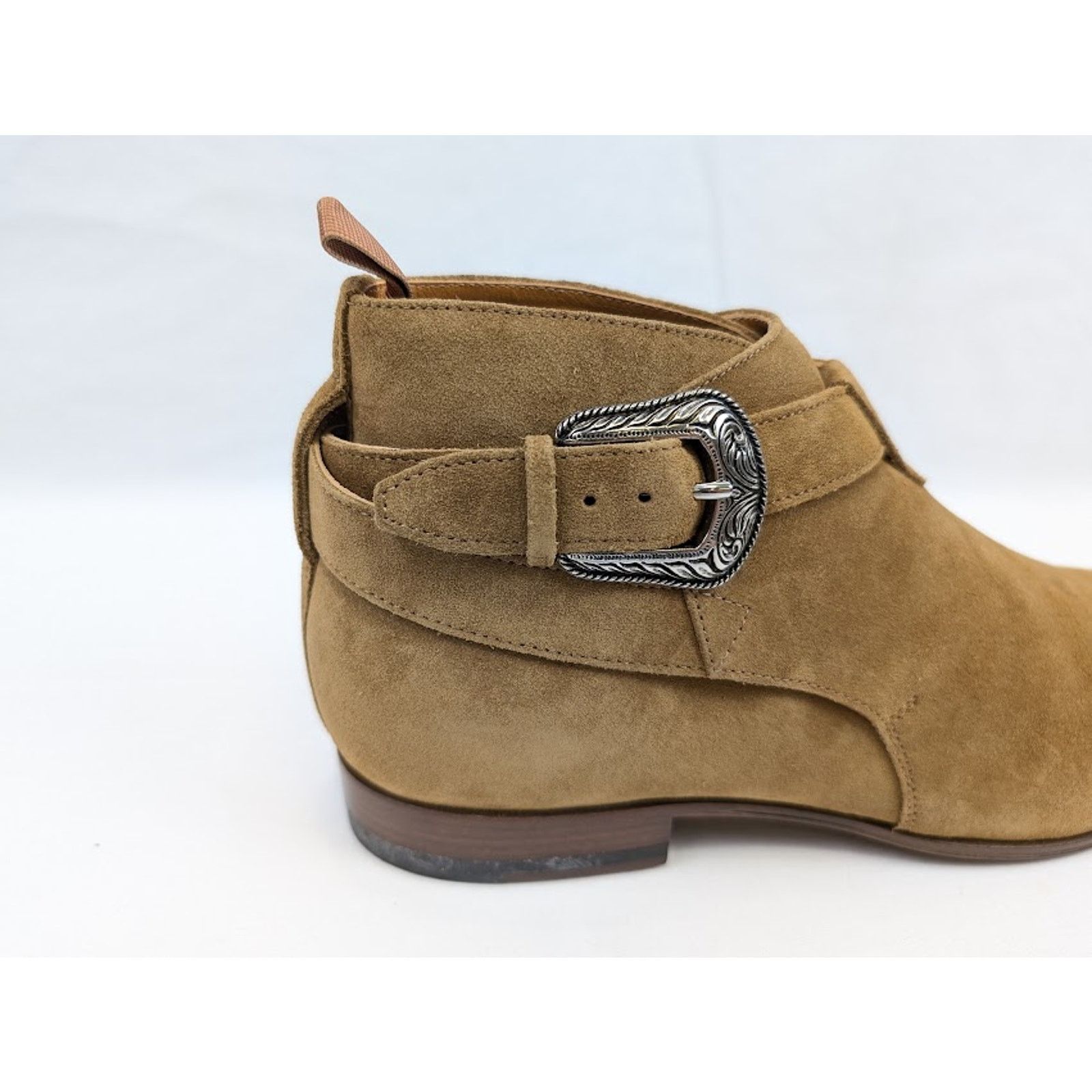 Saint Laurent Paris o1rshd1 Q:2 / 20 CR Buckle Boots in Brown Size US 9 / EU 42 - 4 Thumbnail