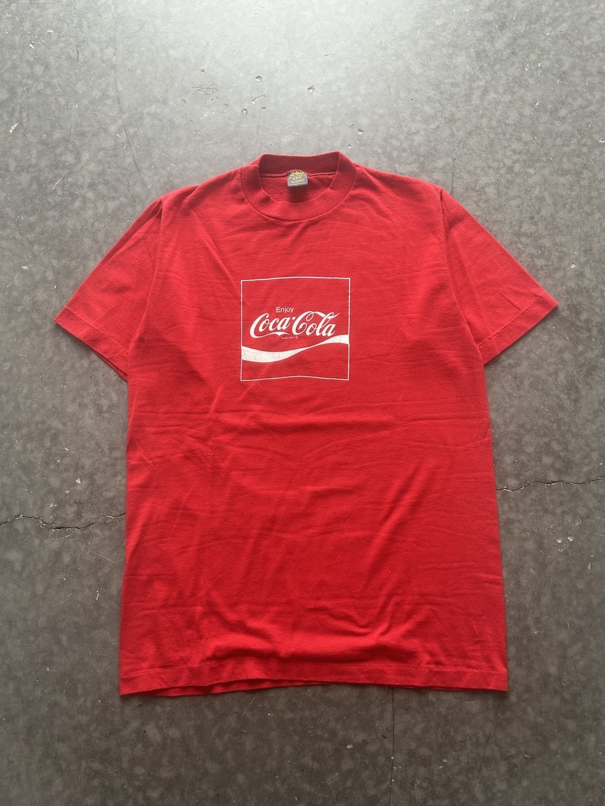 Russell Athletic × Vintage Vintage 80s Coca Cola Coke In Space Tee Size US M / EU 48-50 / 2 - 3 Thumbnail