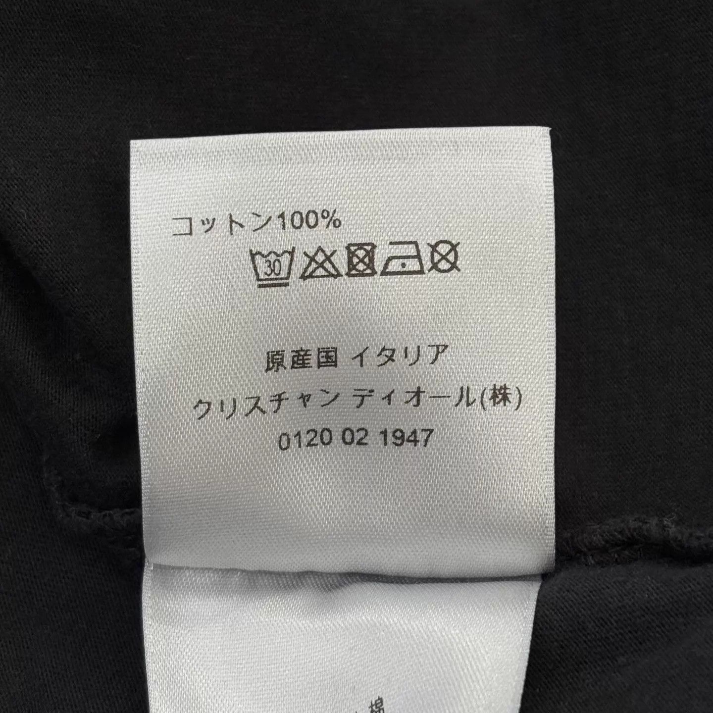 Dior DIOR Tourist Patch Logo Black Tee Size US L / EU 52-54 / 3 - 6 Thumbnail