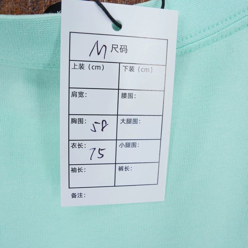 Balenciaga Balenciaga Mint green embroidered logo short sleeve T-shir Size US M / EU 48-50 / 2 - 6 Thumbnail