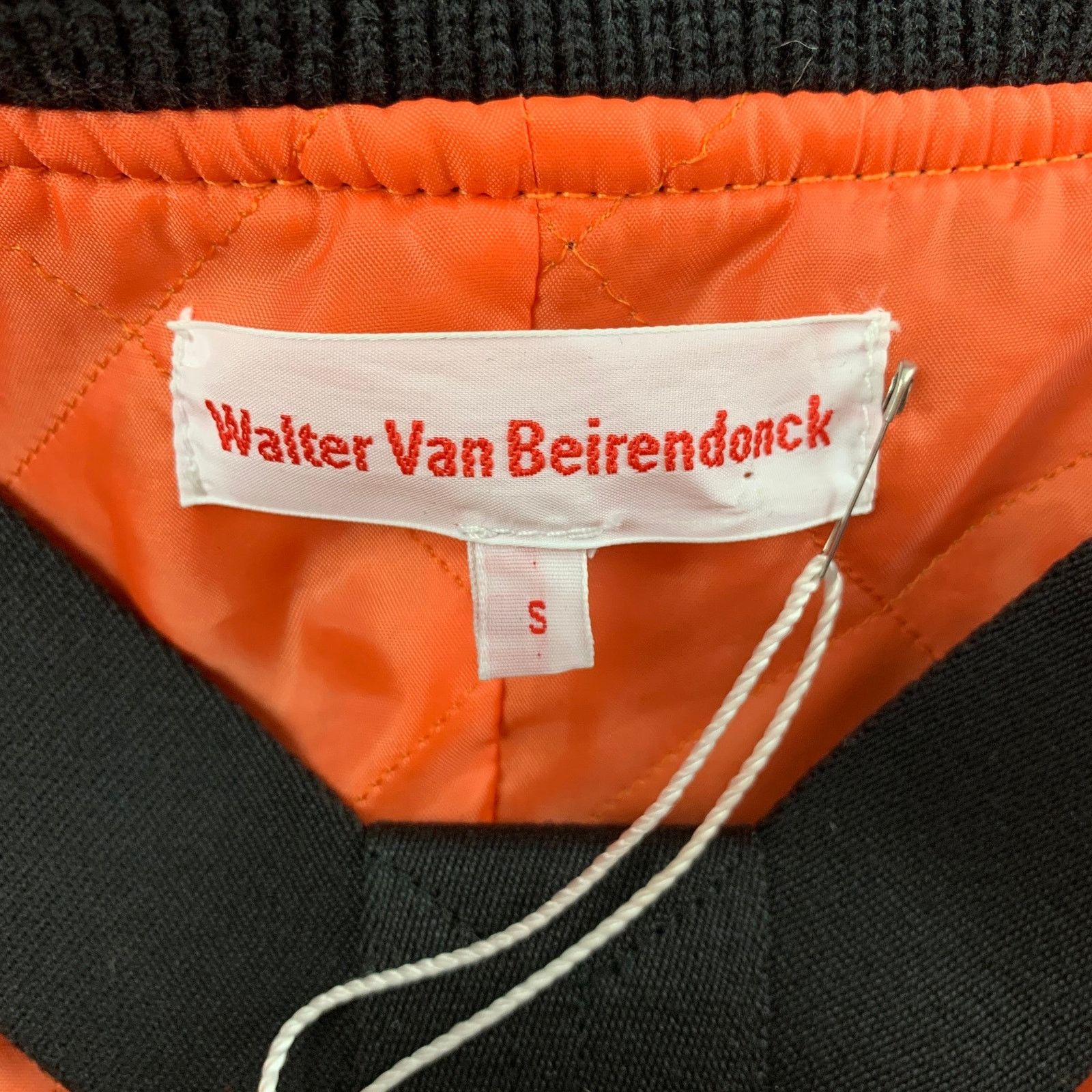 Walter Van Beirendonck Walter Van Beirendonck S Polyester Skeleton Bomber Jacket Size US S / EU 44-46 / 1 - 10 Thumbnail