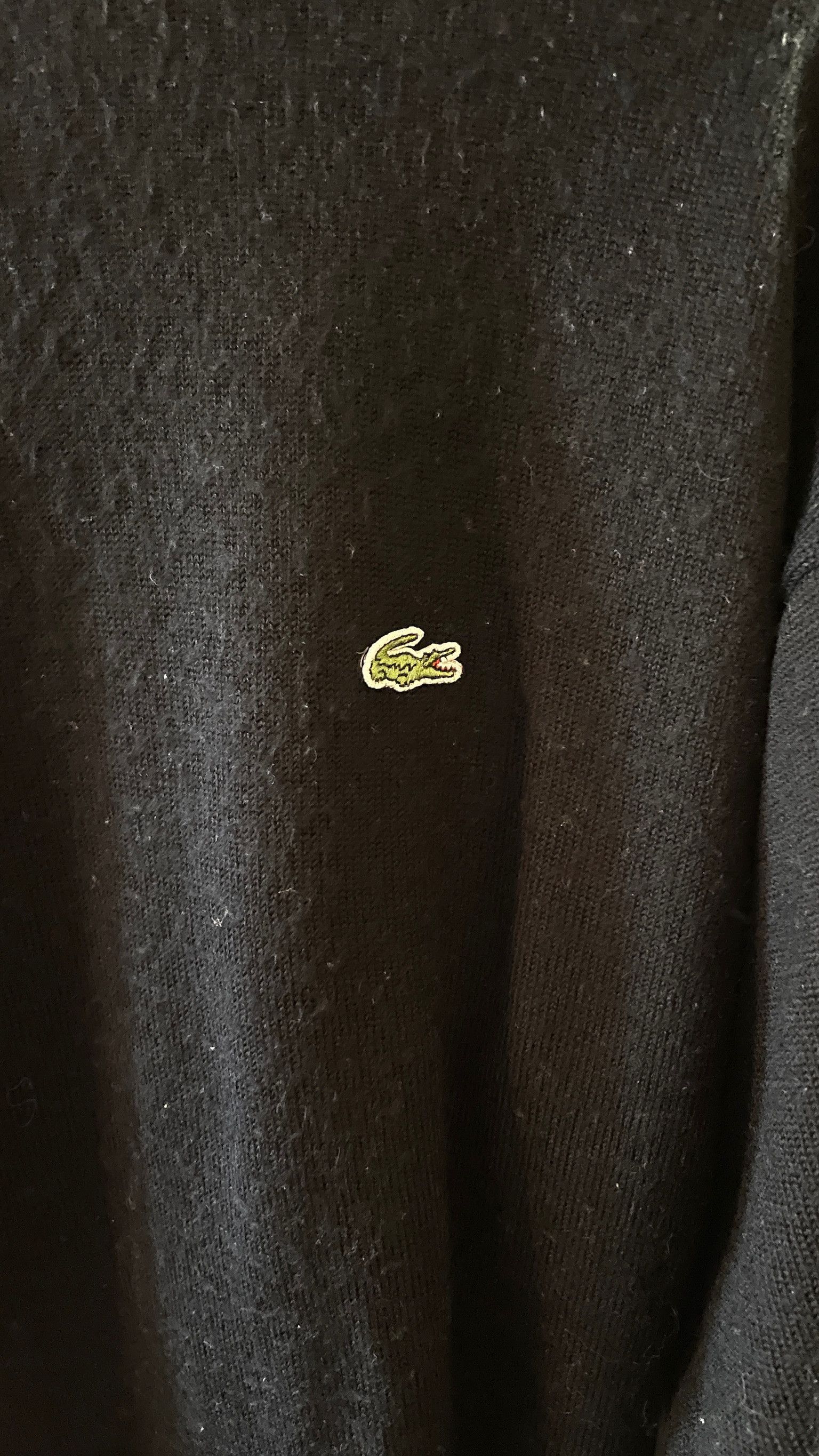 Lacoste BLACK SWEAT-SHIRT LACOSTE (L) Size US L / EU 52-54 / 3 - 3 Thumbnail