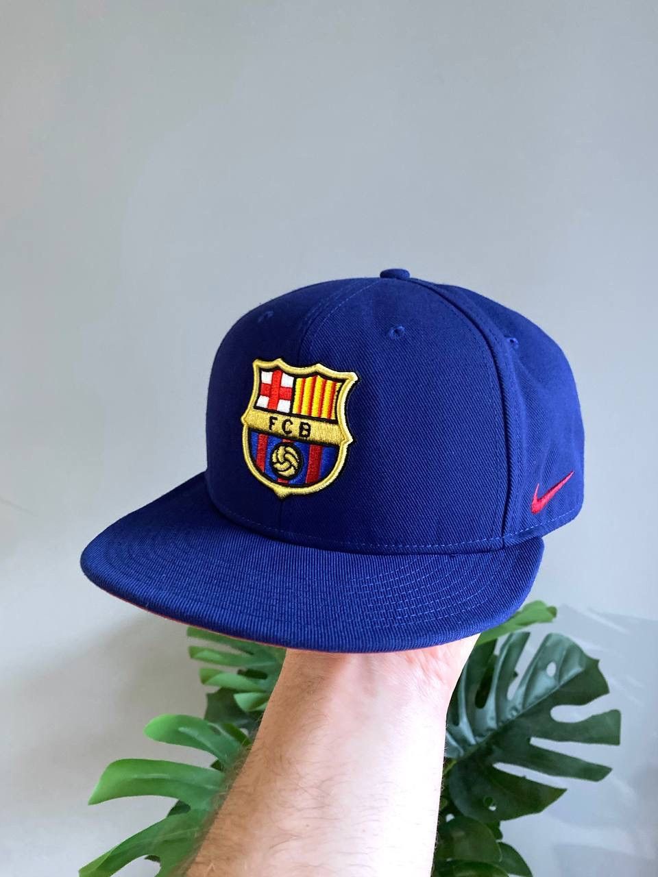 Nike Nike FC Barcelona Blue Football Snapback Cap, One Size Size ONE SIZE - 1 Thumbnail