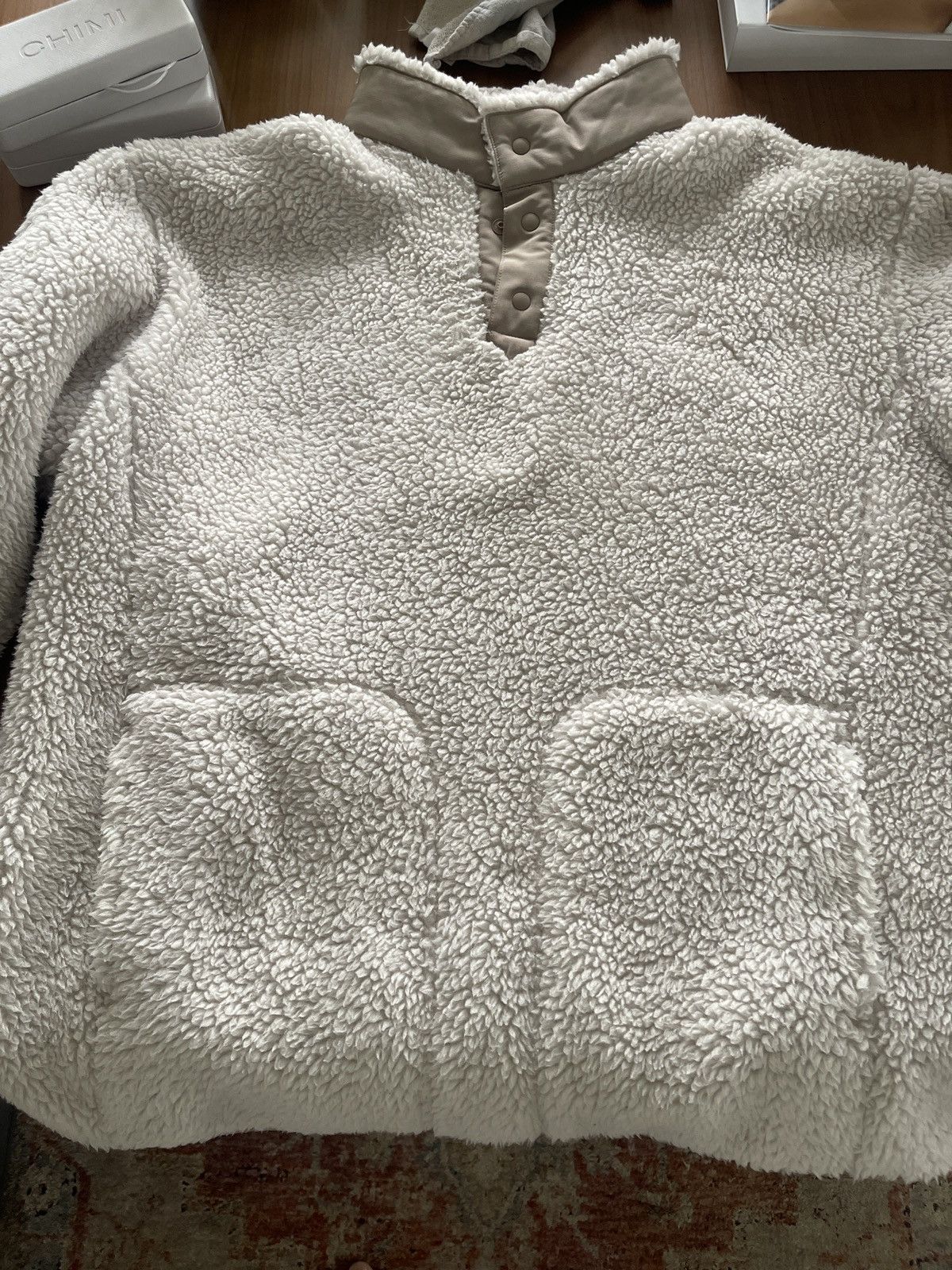 Uniqlo × White Mountaineering Uniqlo x White Mountaineering quarter-snap fleece Size US XL / EU 56 / 4 - 1 Thumbnail
