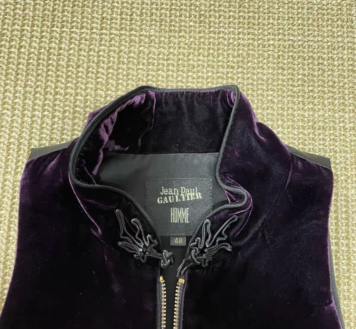 Jean Paul Gaultier Jean Paul Gaultier Velvet Waistcoat J29 Size US M / EU 48-50 / 2 - 3 Thumbnail