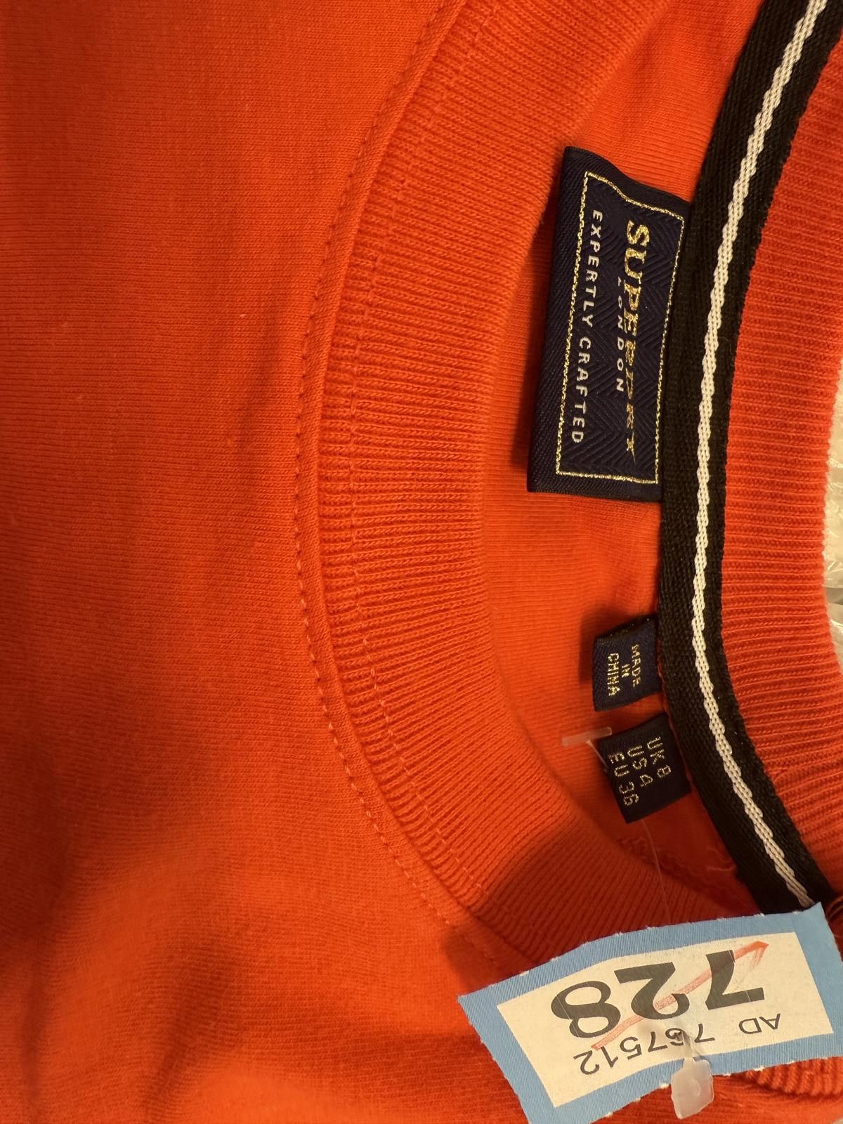 Superdry Superdry Sportswear Red T-Shirt Size S Size S / US 4 / IT 40 - 3 Thumbnail