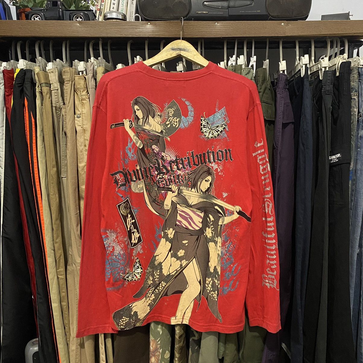Other Divine retribution longsleeve japanesse brand Size US XL / EU 56 / 4 - 1 Thumbnail