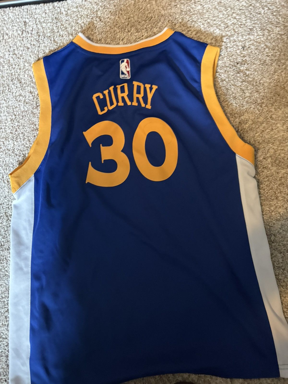 Adidas 2016/17 Warriors home jersey Curry Size US XS / EU 42 / 0 - 2 Thumbnail