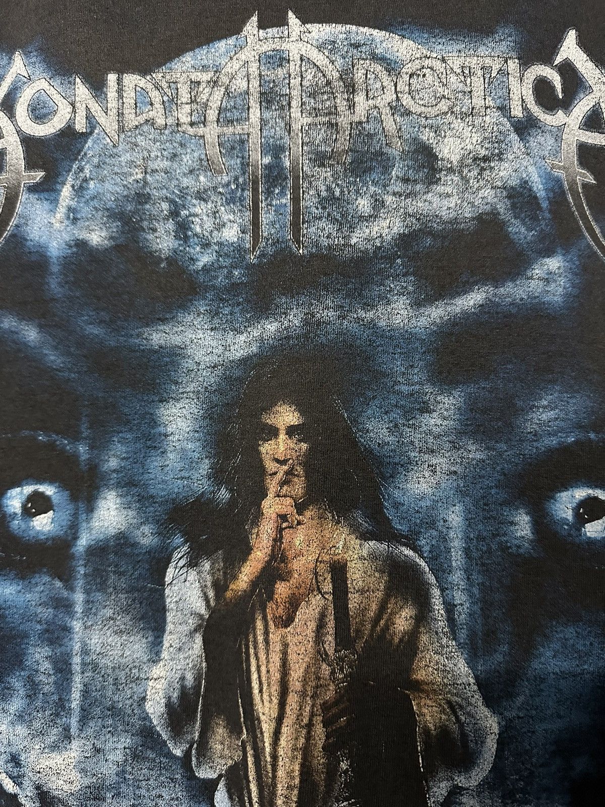 Band Tees × Vintage Vintage Metal Band Sonata Arctica Tour Japan Sun Faded Tee Size US M / EU 48-50 / 2 - 4 Thumbnail