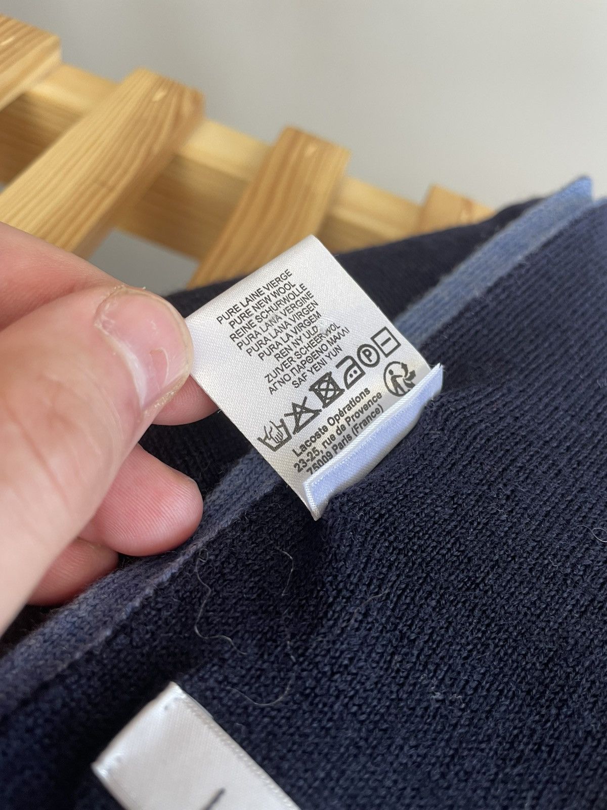 Lacoste Lacoste wool scarf Size ONE SIZE - 5 Thumbnail
