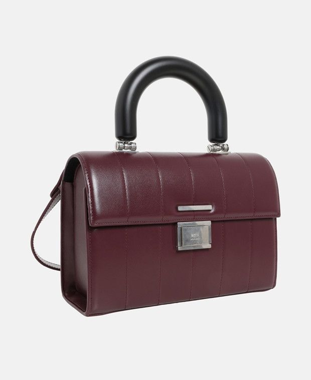 AMI Leather handbag Size ONE SIZE - 1 Thumbnail