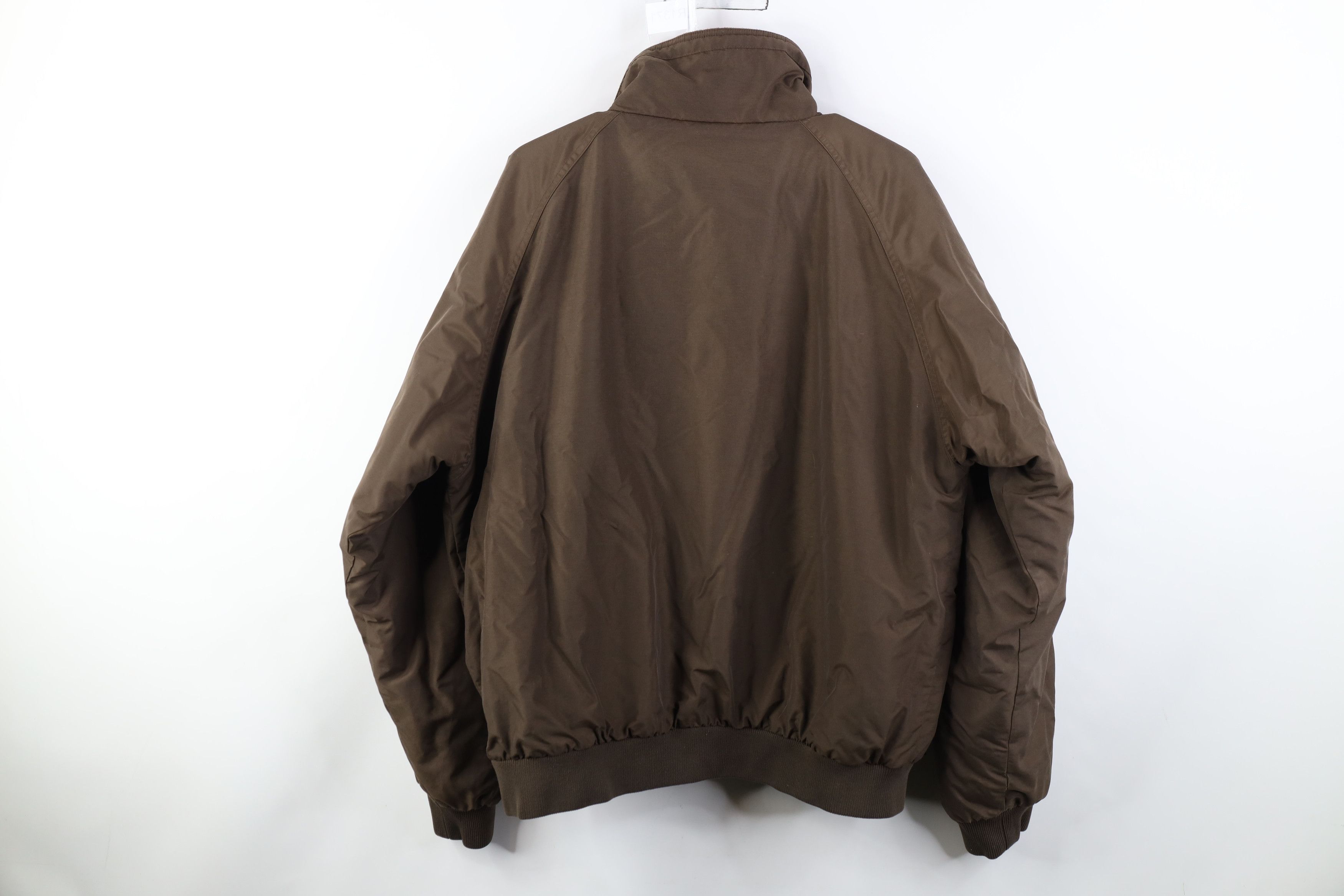 Vintage Vintage Fleece Lined CSX Transportation Bomber Jacket Brown Size US XL / EU 56 / 4 - 14 Thumbnail