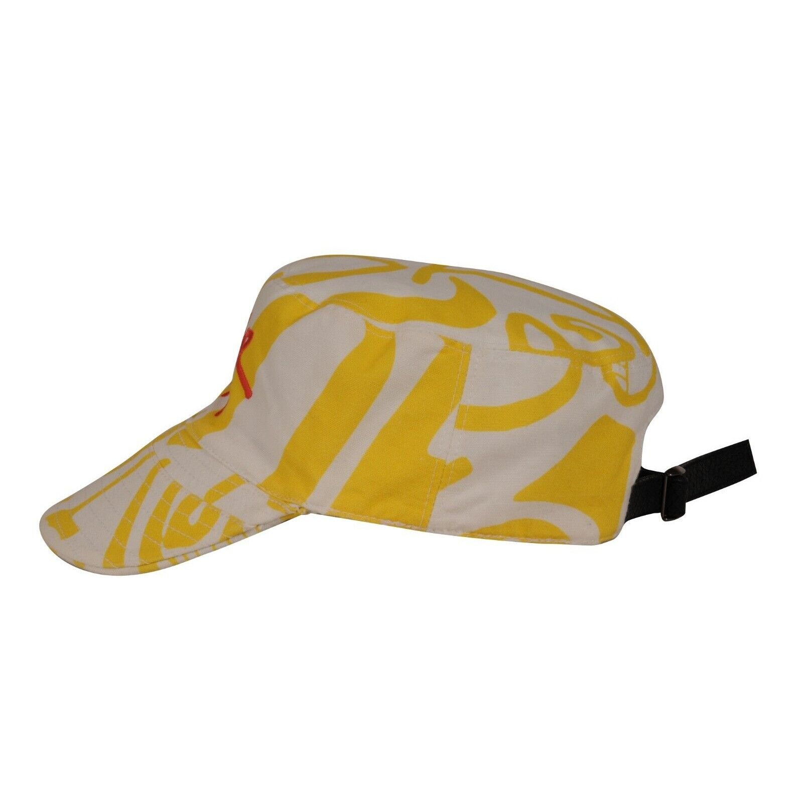 Dior SHAWN Logo Camp Cap 1 of 1 Medium Yellow White Size ONE SIZE - 5 Thumbnail